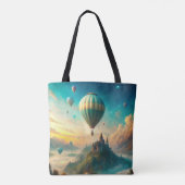 Hot Air Balloons Tote Bag (Achterkant)