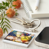 hot air baloons sleutelhanger (Voorkant Rechts)