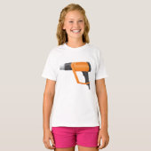 Hot Air Pistool meisjes T-shirt (Voorkant volledig)