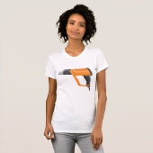 Hot Air Pistool Vrouwen T-shirt (Voorkant volledig)