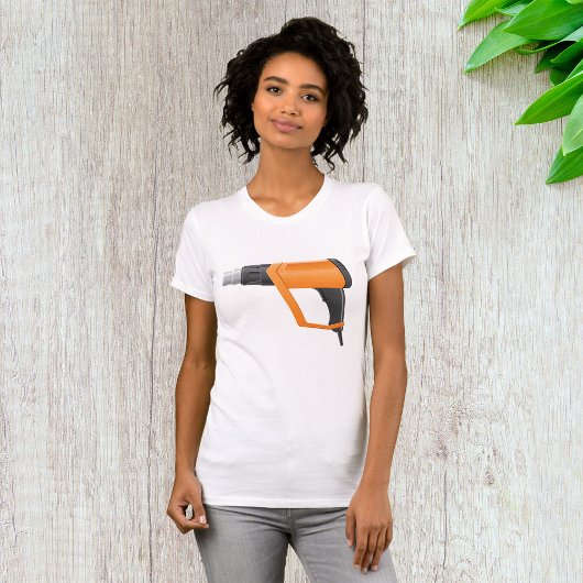 Hot Air Pistool Vrouwen T-shirt