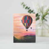 Hot-Air-reis Briefkaart (Staand voorkant)