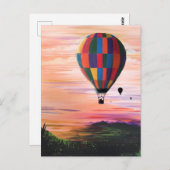 Hot-Air-reis Briefkaart (Voorkant / Achterkant)