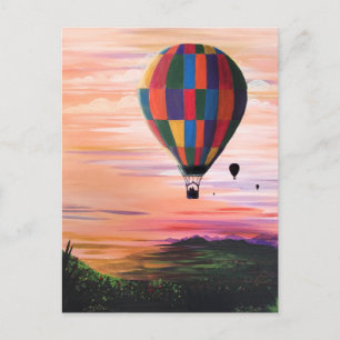 Hot-Air-reis Briefkaart