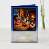 Hot Apple Cider Christmas Greeting Folie Wenskaart (Voorkant)