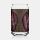 Hot Apple Cider Rustic Blikvorm Glas (Links)