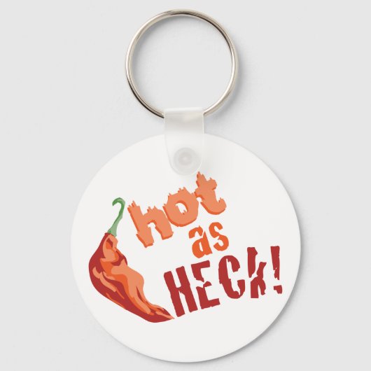 Hot-As Heck Sleutelhanger (Voorkant)