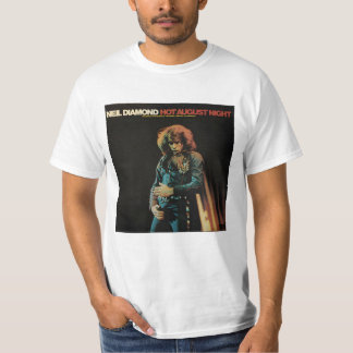 " hot august nachten " , citaat t-shirt