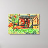 Hot Autumn Day in Wales op canvas (Voorkant)