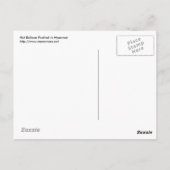 Hot-ballonfestival 1 briefkaart (Achterkant)