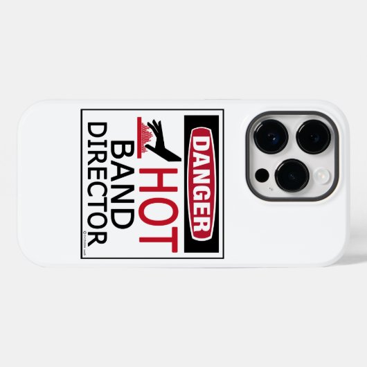 Hot-Band Director Hoesje-Mate iPhone Case Case (Achterkant (horizontaal))