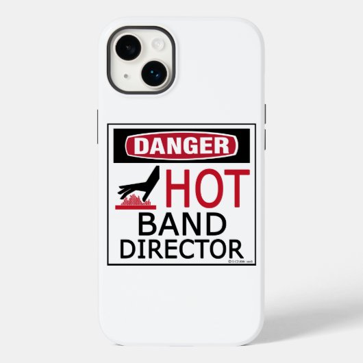 Hot-Band Director Hoesje-Mate iPhone Case Case (Achterkant)