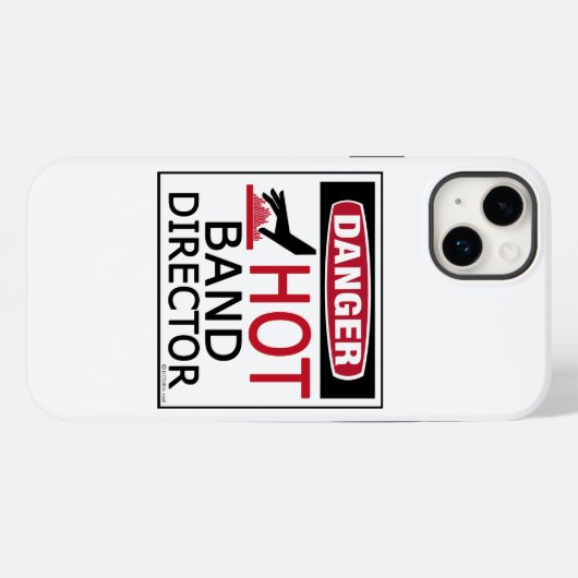 Hot-Band Director Hoesje-Mate iPhone Case Case (Achterkant (horizontaal))