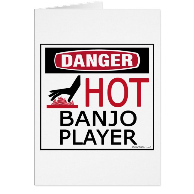Hot Banjo Player (Voorkant)