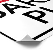 Hot-Baritone-speler Poster (Hoek)