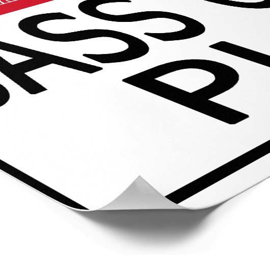 Hot-Bass Clarinet Player Poster (Hoek)