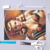 Hot Beach Pin-up Tissuepapier (Craft)