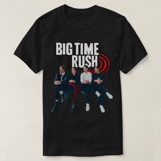 HOT! Big Time Rush Shisrt, Big Time Rush Sweatshi T-shirt (Design voorkant)