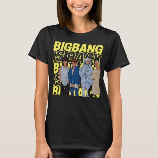 Hot  Bigbang Kpop Shirt Bigbang Kpop Sweatshirt  F (Voorkant)