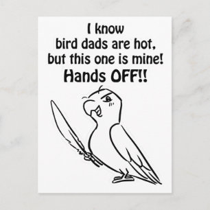 Hot Bird Dad Briefkaart