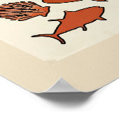 Hot-boiled Crawfish Sign. Poster (Hoek)