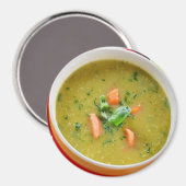 Hot-Bowl van de koelkast van de Zuidpool Magnet (Voorkant / Achterkant)