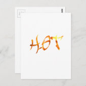 HOT BRIEFKAART (Voorkant / Achterkant)