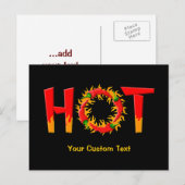 HOT BRIEFKAART (Voorkant / Achterkant)