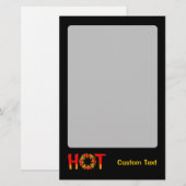 HOT BRIEFPAPIER (Voorkant / Achterkant)