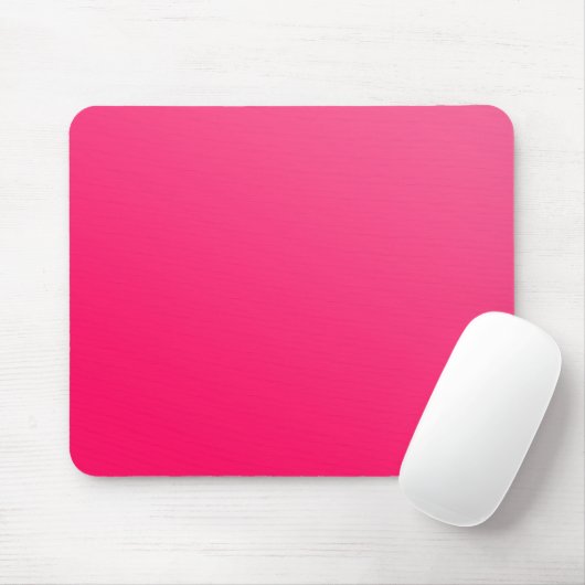 Hot Bright Neon Pink Mousepad Muismat (Met muis)