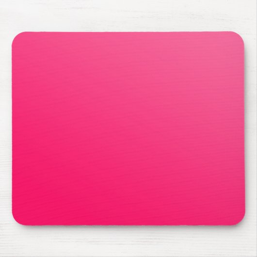 Hot Bright Neon Pink Mousepad Muismat (Voorkant)