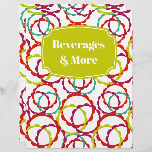 Hot & Bright Ring Recept Verdeler Letterkop (Voorkant / Achterkant)