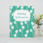 Hot & Bright Wit & Groen Receptenverdeler (Staand voorkant)