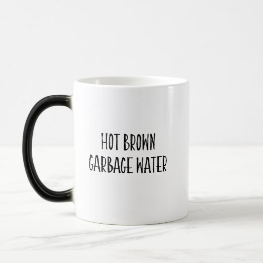 Hot Brown Garbage Water / Duif Zweet Thee Mok (Links)