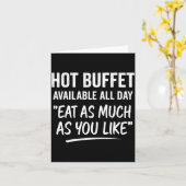 Hot Buffet Available All Day Eat As Much As You Li Kaart (Gele Bloem)
