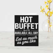 Hot Buffet Available All Day Eat As Much As You Li Kaart (Gele Bloem)