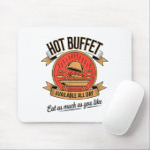 Hot Buffet Available All Day Eat As Much As You Li Muismat (Met muis)