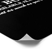 Hot Buffet Available All Day Eat As Much As You Li Poster (Hoek)