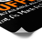 Hot Buffet Available All Day Eat As Much As You Li Poster (Hoek)