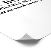 Hot Buffet Available All Day Eat As Much As You Li Poster (Hoek)