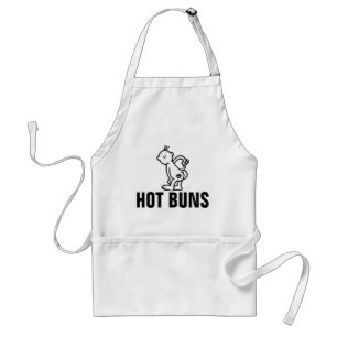 HOT BUNS (Butt) Funny Kitchen Schorten