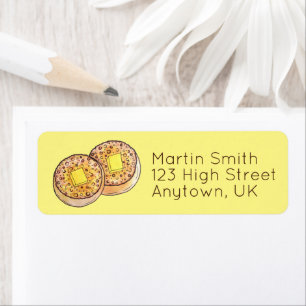 Hot Buttered Crumpets UK Cuisine British Food Etiket