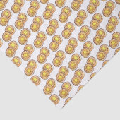 Hot Buttered Crumpets UK Cuisine British Food Tissuepapier (Detail)