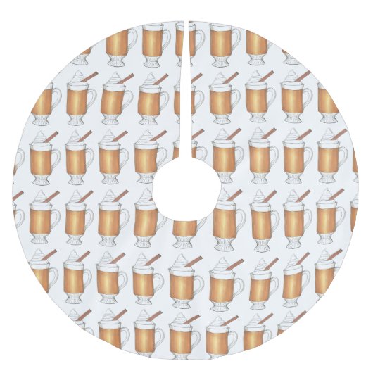 Hot-Buttered Rum Hot-feestdag Drink Kerstmis Kerstboom Rok (Voorkant)