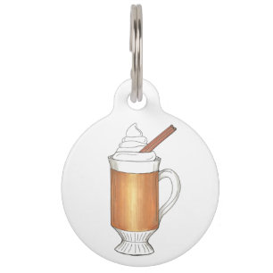 Hot-Buttered Rum Whipped Cream Cinnamon Stick Huisdierpenning