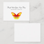 Hot Butterfly - Plaats kaarten Plaatskaartje (Voorkant / Achterkant)