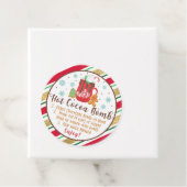 Hot-caca-bomb Favor-tag Bedankjes Labels (In situ)