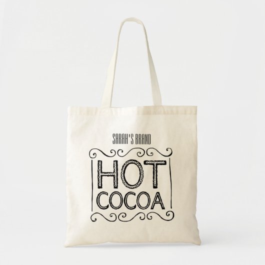 Hot-caca Jouw naam toevoegen Tote Bag (Voorkant)