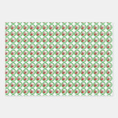 Hot-caca kerstfilms met gnoom Gift Wrap Inpakpapier Vel (Voorkant 3)