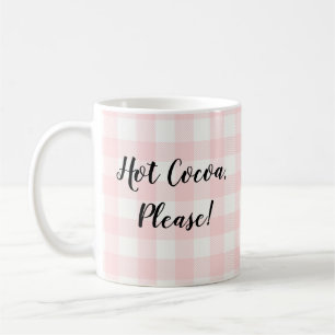 Hot-cacao Buffalo Check Mountain Coffee Mok